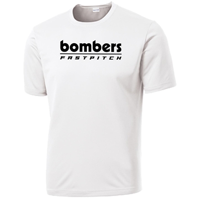 Bombers Fastpitch White Dryfit