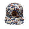 Bombers Fastpitch Blue Camo Leather Patch Hat