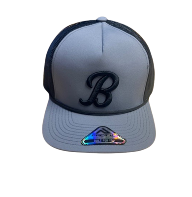 Bombers Fastpitch Grey/Black Rope B-SCRIPT CAP