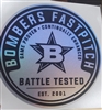 Bombers Fastpitch 5" Hologram Car Decal