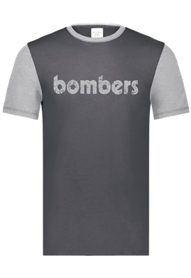 Bombers Fastpitch Heather Grey Two-Tone