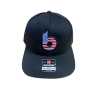 Bombers Fastpitch Black Stars & Stripes Retro b Snap