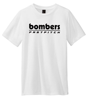 Bombers Fastpitch Youth White Tri-Blend