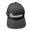 Bombers Fastpitch Heather Black/Black Script Hat