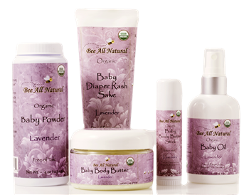 Organic Baby Gift Set (lavender)