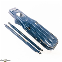 Vespa Ciao Moped Rear Rack - Dark Blue