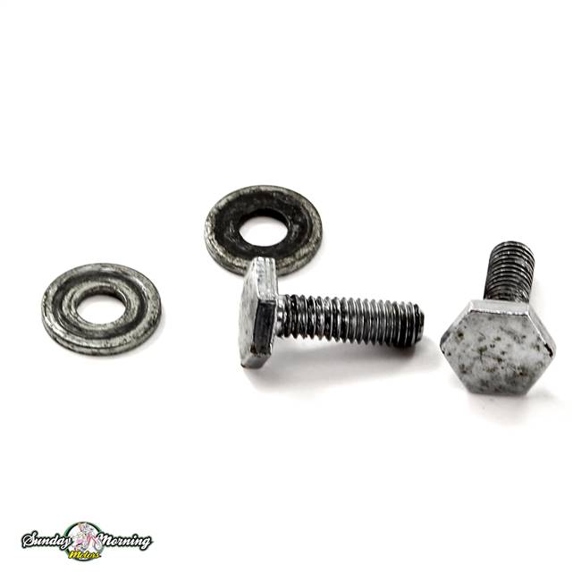 Puch Moped Top Plate Fork Screws (Chrome)