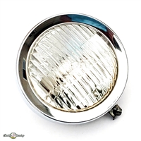 Vespa Moped Headlight with Chrome Bezel