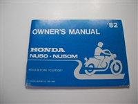 Owners Manual - 1982 Honda NU50/NU50M Moped