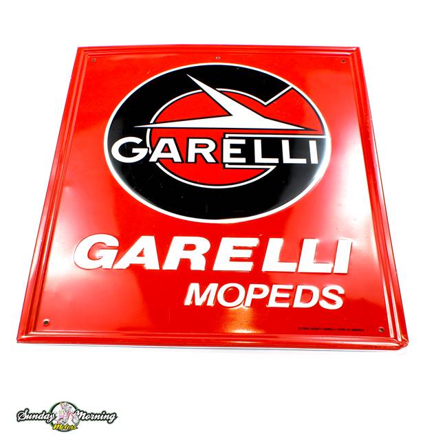 Garelli Moped Metal Sign