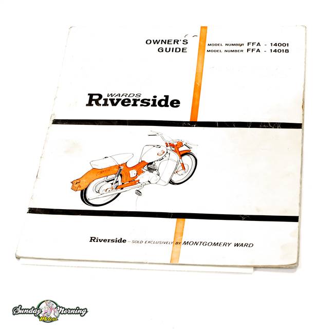 1965 Wards Riverside Moped Owners Manual