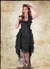 GOTHIC LACE DRESS PIRATE STEAMPUNK