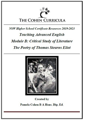 Advanced Module B Critical Study of Literature: T.S. Eliot