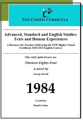The Cohen Curricula: Texts and Human Experiences: Nineteen Eighty-Four By George Orwell