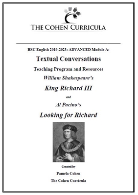 Module A: Textual Conversations: Richard III and Looking for Richard