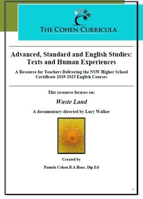 The Cohen Curricula: Texts and Human Experiences: Waste Land