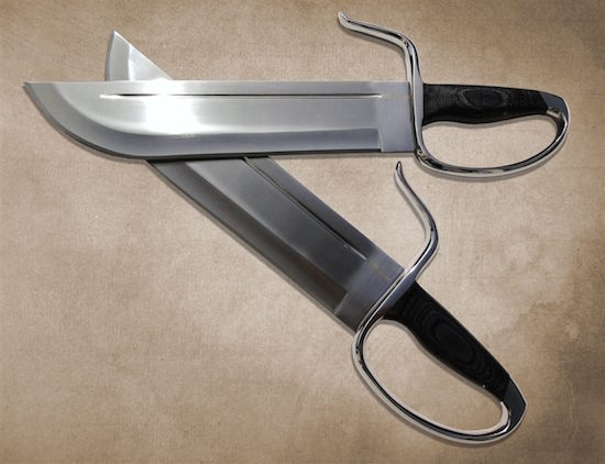 Wing Chun Butterfly Swords - Premium Line - Hybrid 12" Blade - D2 HG - Sharp