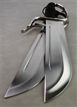 Wing Chun Butterfly Swords - Premium Line Training - Hybrid 12" Blade - D2 - BLUNT