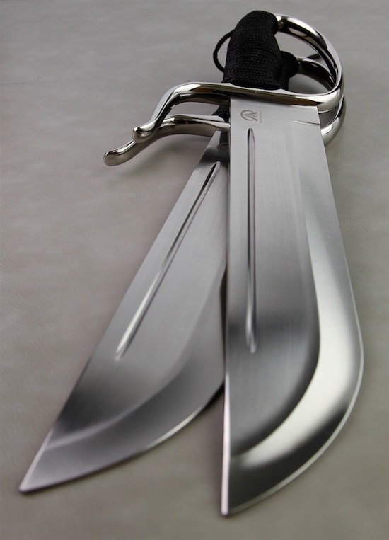 Wing Chun Butterfly Swords - Premium Line Training - Hybrid 12" Blade - D2 - BLUNT