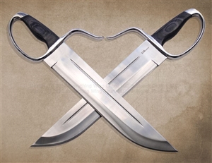Wing Chun Butterfly Swords - Premium Line - Stabber 12" Blade - D2 HG -  Sharp