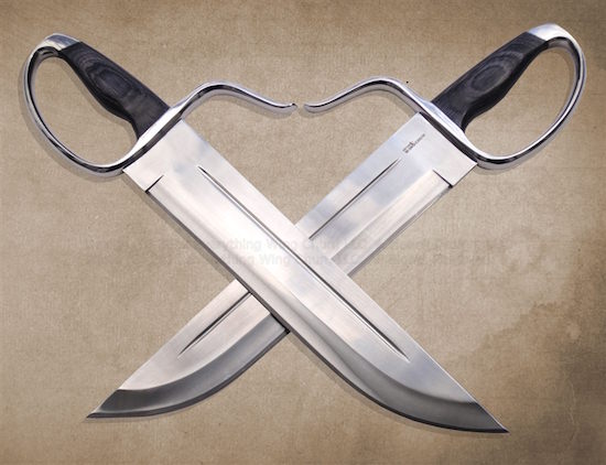 Wing Chun Butterfly Swords - Premium Line - Stabber 12" Blade - D2 HG -  Sharp