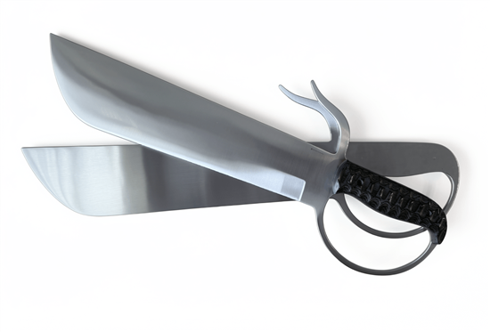 Wing Chun Butterfly Swords - TRAINING IP MAN REPLICAS  - One Piece