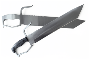 Wing Chun Butterfly Swords - TRAINING TANTO - One Piece