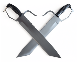 Wing Chun Butterfly Swords - TRAINING TANTO - One Piece