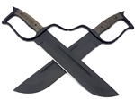 Wing Chun Butterfly Swords - Tomb Warrior Line v7 - Stabber 11" Tactical