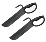 Plastic Wing Chun Butterfly Swords - Dragon Chopper