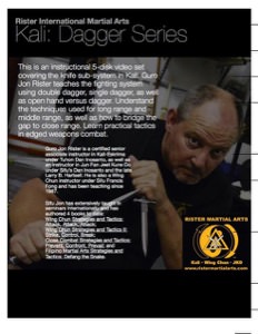 Jon Rister - Dagger Set (5 DVDs)