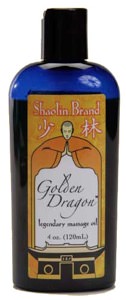 Liniment - Golden Dragon Massage Oil - 4 oz