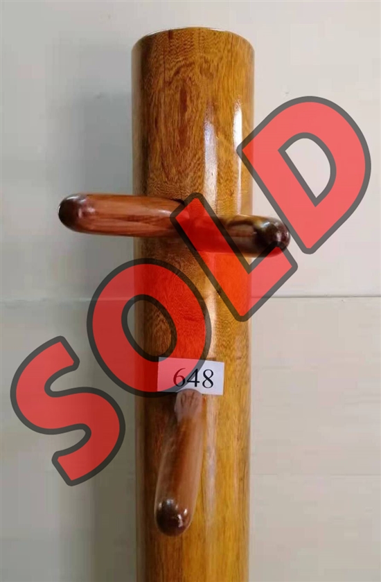 Buick Yip - Banyan Wood Wing Chun Wooden Dummy -  Mook Yan Jong 648