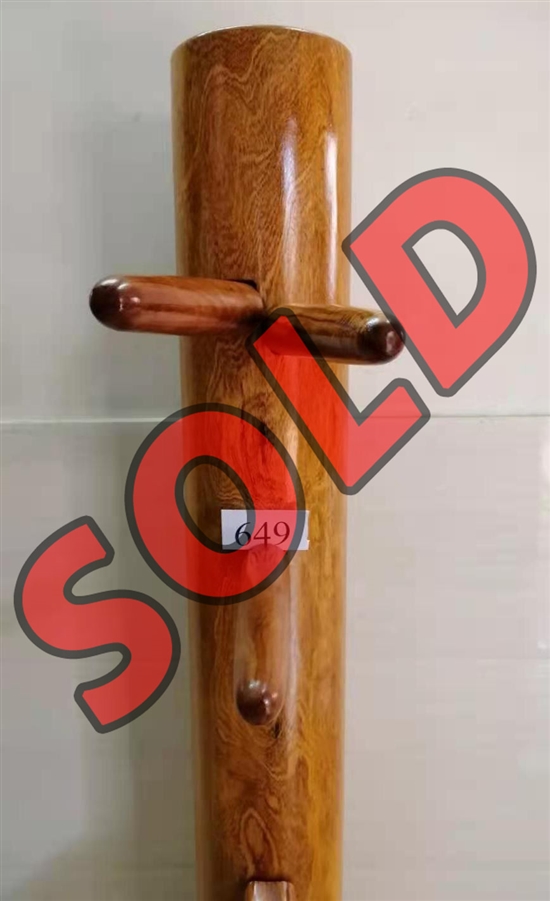 Buick Yip - Banyan Wood Wing Chun Wooden Dummy -  Mook Yan Jong 649