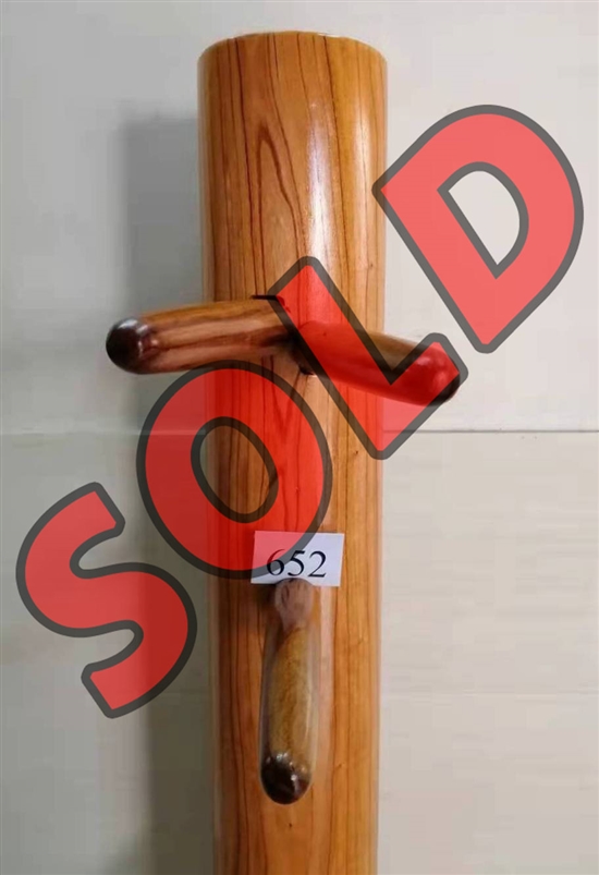 Buick Yip - Fortunate Wood Wing Chun Wooden Dummy -  Mook Yan Jong 652