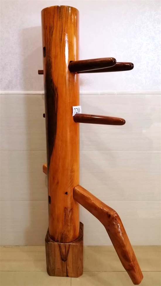 Buick Yip - Fortunate Wood Wing Chun Wooden Dummy -  Mook Yan Jong 720