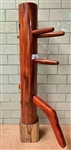Buick Yip - Fortunate Wood Wing Chun Wooden Dummy -  Mook Yan Jong 837 - Mahogany Wood