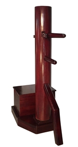 MasterPath - Free-Standing Wing Chun Wooden Dummy with Box v2 (Made On Demand)