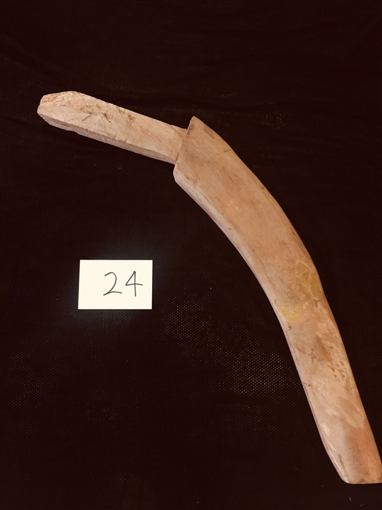 WOODEN DUMMY LEG: MasterPath - Solid TEAK Leg 24