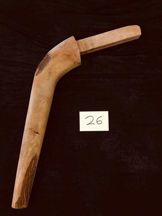 WOODEN DUMMY LEG: MasterPath - Solid TEAK Leg 26