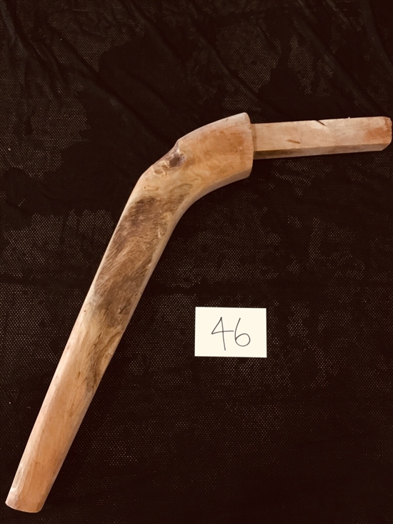 WOODEN DUMMY LEG: MasterPath - Solid TEAK Leg 46