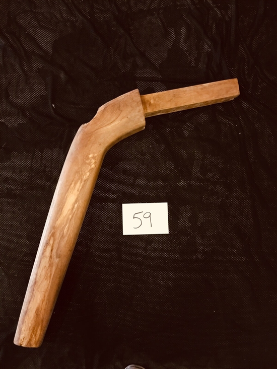 WOODEN DUMMY LEG: MasterPath - Solid TEAK Leg 59