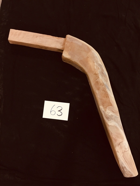 WOODEN DUMMY LEG: MasterPath - Solid TEAK Leg 63