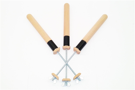 BudoTec - Wooden Dummy Spring Arms - Natural Color