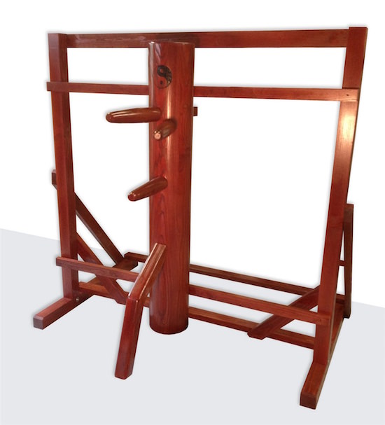 Wooden Dummy - with Frame Mounted Stand