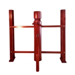 JKD Wooden Dummy - with Wall Mounted Stand (Made on Demand)