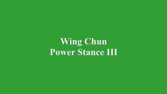 DOWNLOAD: Greg Yau - Wing Chun Power Stance Course - Lesson 3