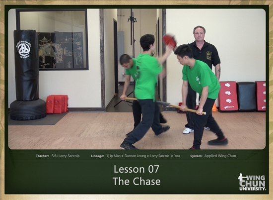 DOWNLOAD: Larry Saccoia - Applied Wing Chun - Lesson 007 - The Chase