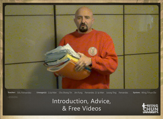 DOWNLOAD: Sifu Fernandez - WingTchunDo - Lesson 00 - Introduction & Advice