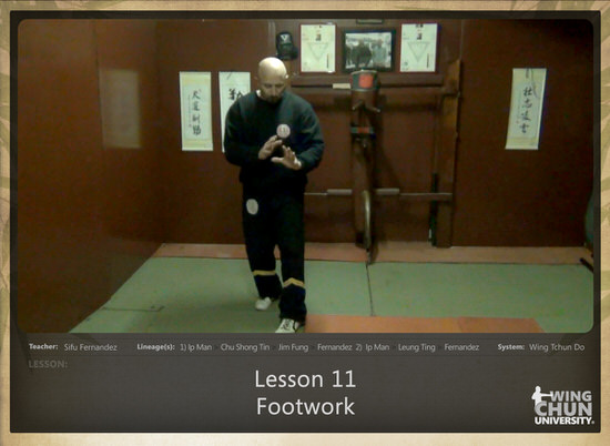 DOWNLOAD: Sifu Fernandez - WingTchunDo - Lesson 11 - Footwork